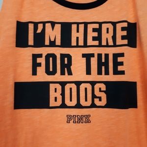 PINK Victoria's Secret Tops - PINK Tank Top I'm Here For The Boos PINK Victoria's Secret Tops - PINK Tank Top I'm Here For The Boos